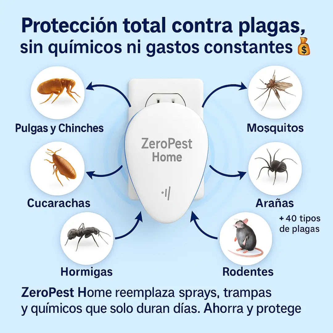 Tu hogar libre de plagas con ZeroPest Home™