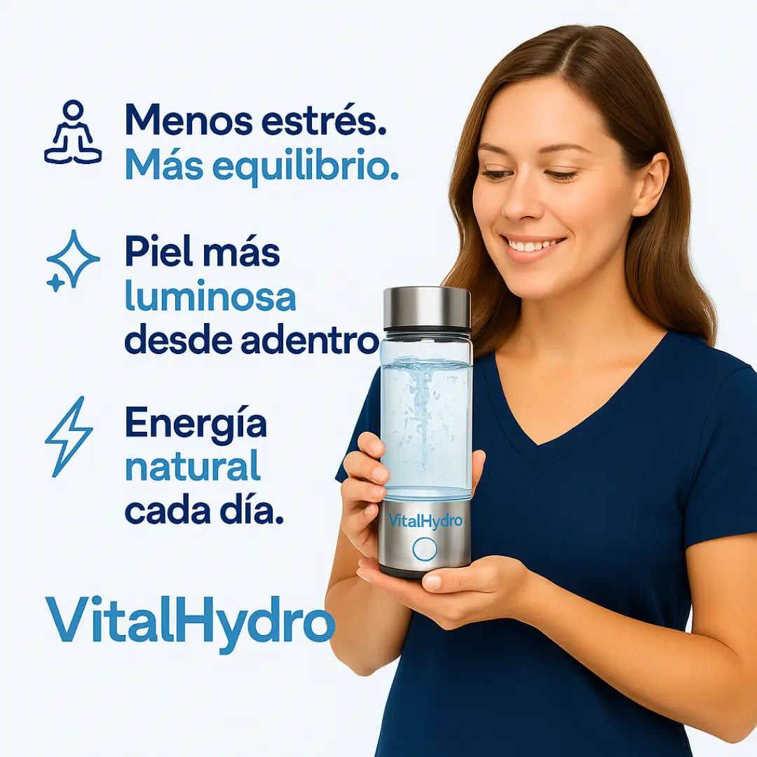 Detén El Envejecimiento, Fatiga y Dolor Con VitalHydro