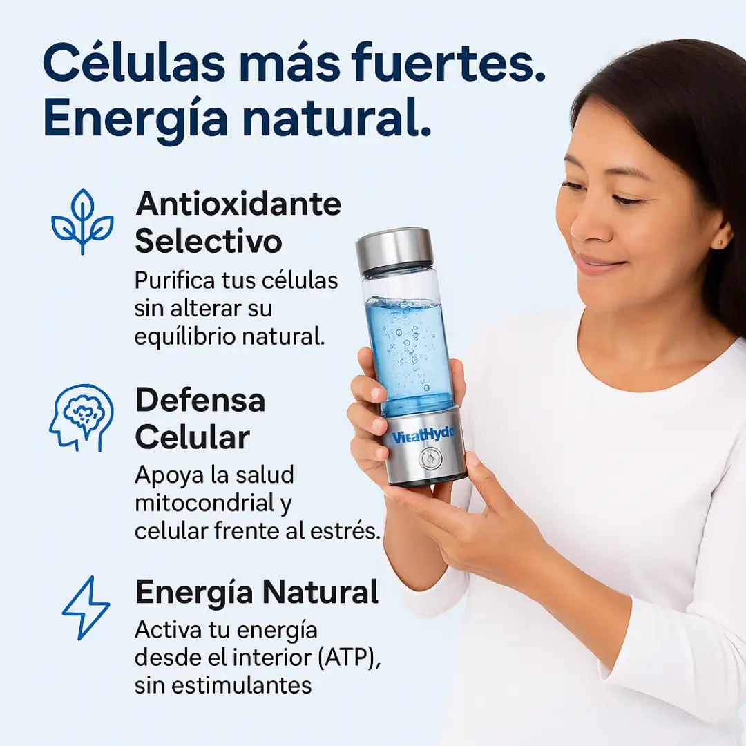 Detén El Envejecimiento, Fatiga y Dolor Con VitalHydro