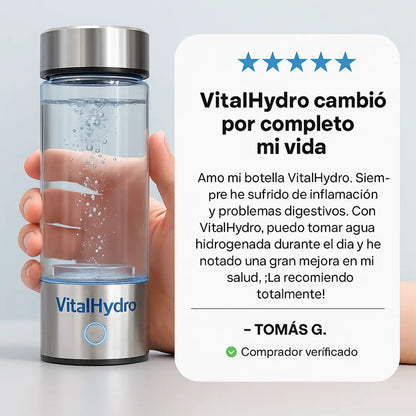 Detén El Envejecimiento, Fatiga y Dolor Con VitalHydro