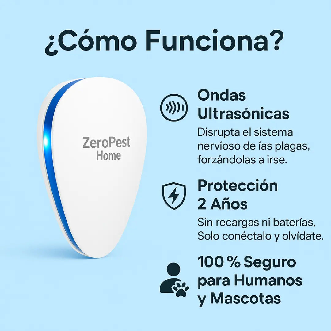 Tu hogar libre de plagas con ZeroPest Home™