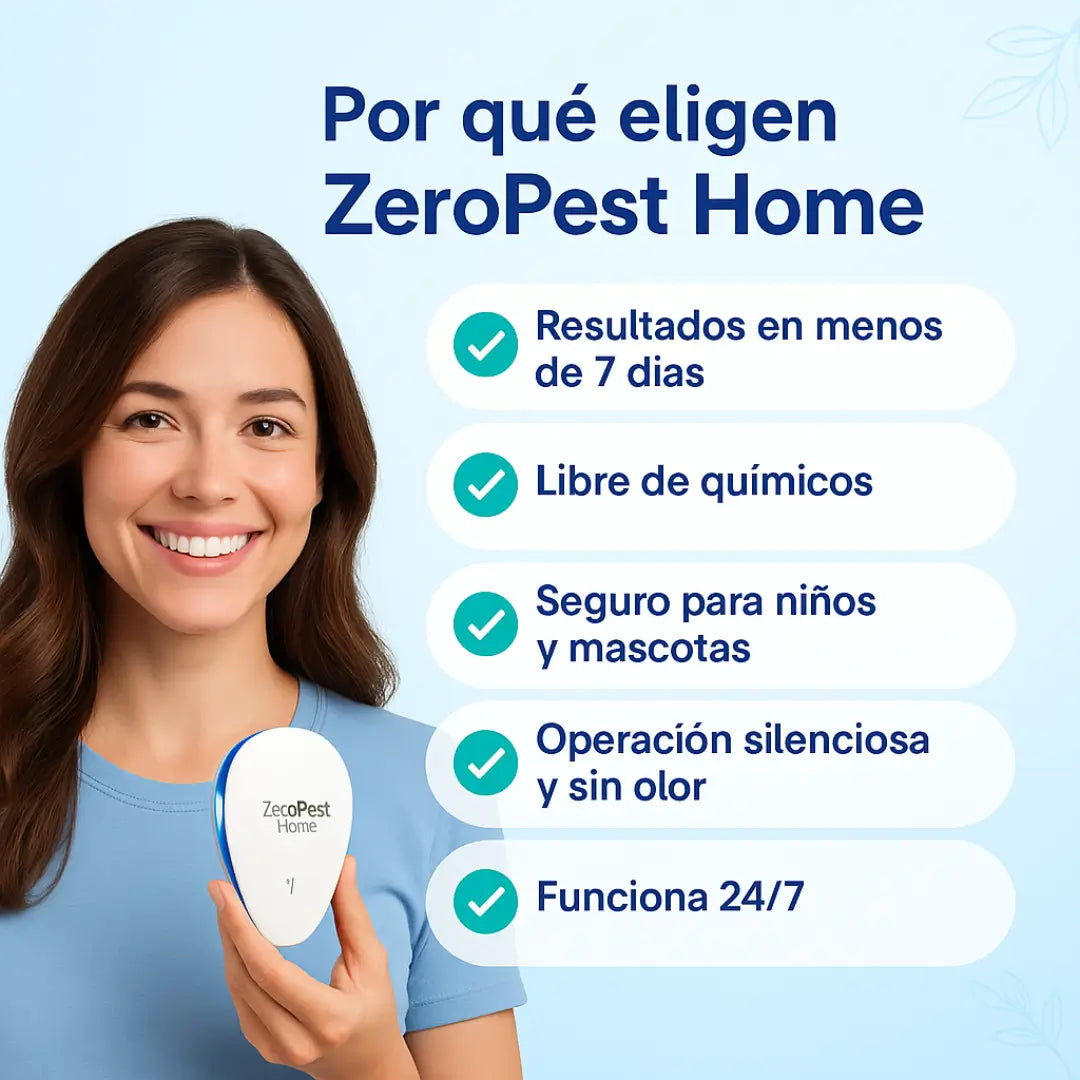 Tu hogar libre de plagas con ZeroPest Home™